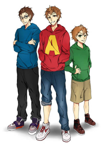 What If All Cartoon Characters Turned Into Humans