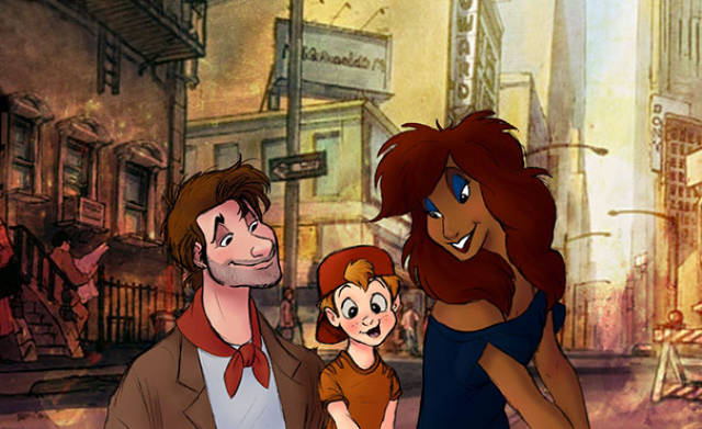 What If All Cartoon Characters Turned Into Humans