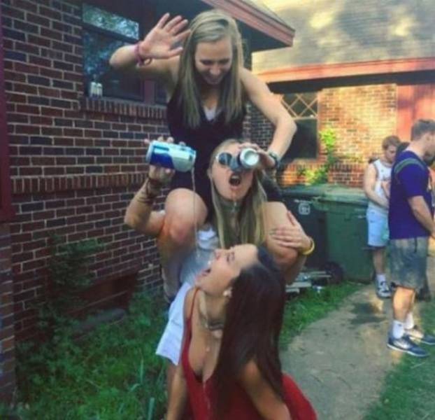 These Girls Never Stop Partying!