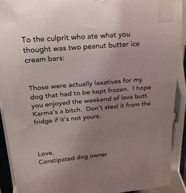 Gotta Love That Instant Karma