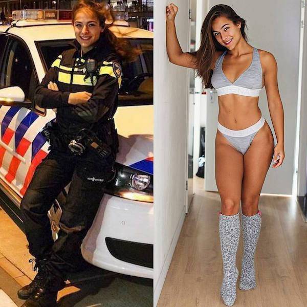 Uniform Ladies Don’t Always Wear Their Uniforms
