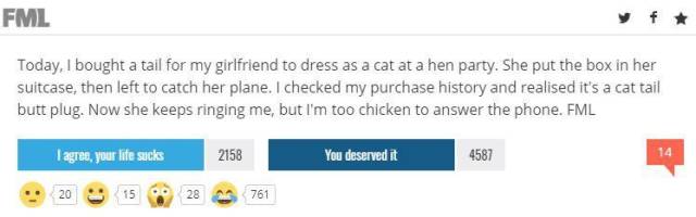 FML Stories That Make People Regret Everything