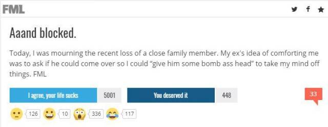 FML Stories That Make People Regret Everything