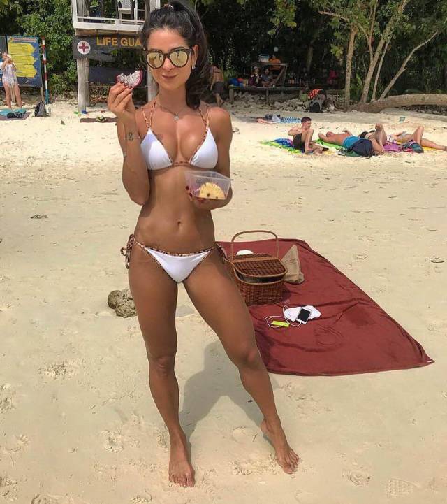 Girls in Bikinis are a Hot Combination