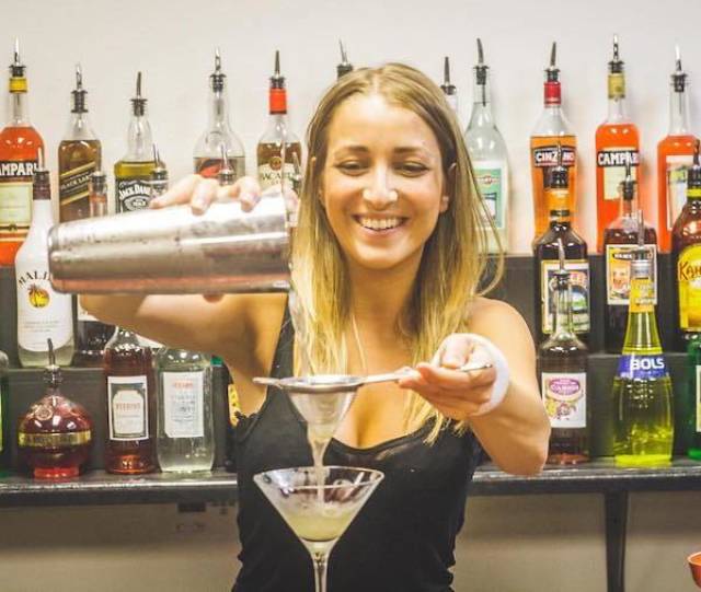 Hot Bartenders With Very Hot Drinks!