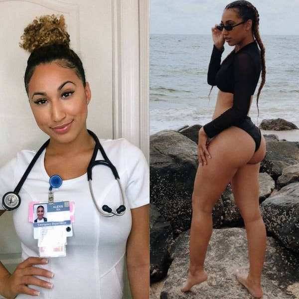 Uniform Ladies Don’t Always Wear Their Uniforms