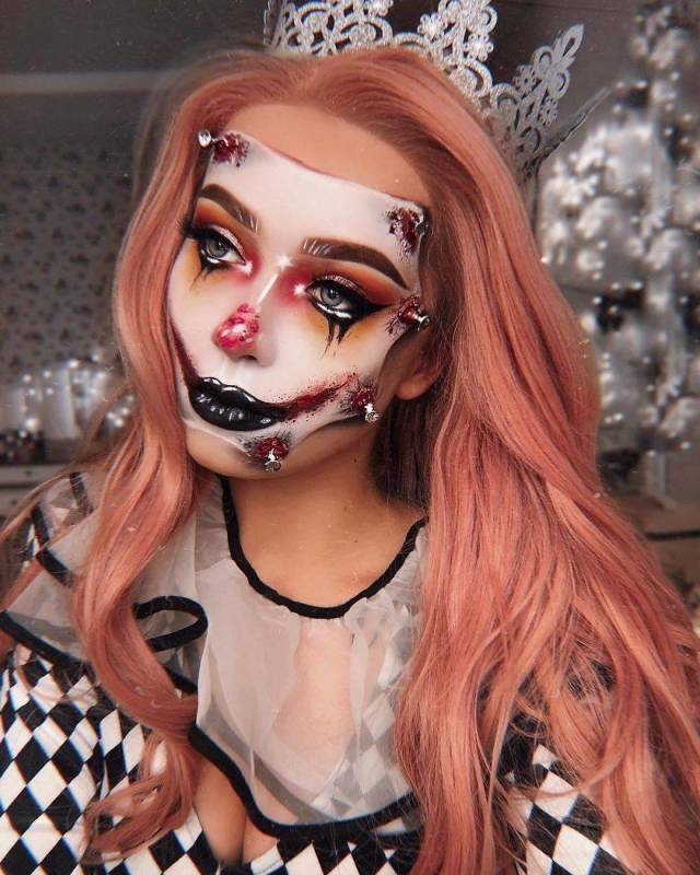 This Lithuanian Girl Has Perfected Her Scary Makeup Skills!