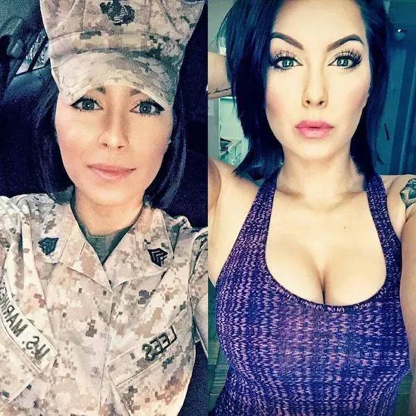 Uniform Ladies Don’t Always Wear Their Uniforms