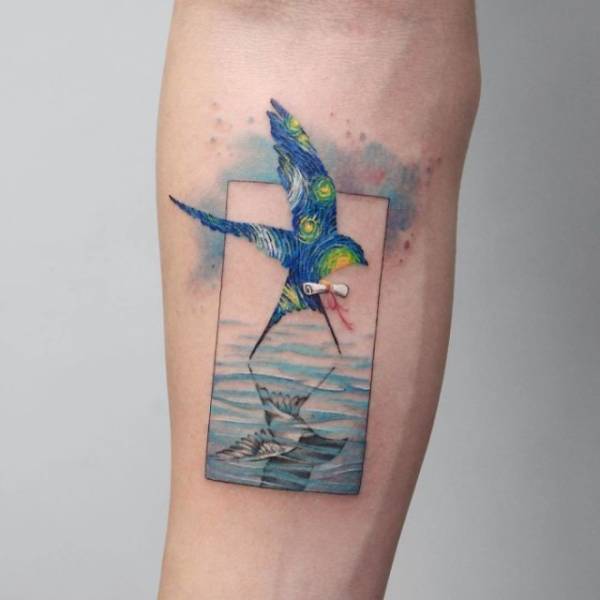 Tattoos Which Can Definitely Be Called Art