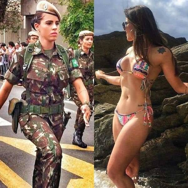 Uniform Ladies Don’t Always Wear Their Uniforms