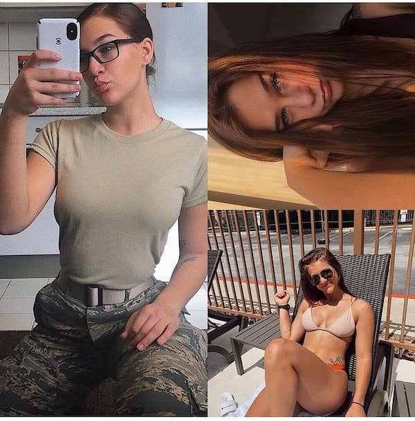 Uniform Ladies Don’t Always Wear Their Uniforms