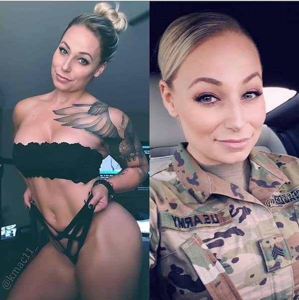 Uniform Ladies Don’t Always Wear Their Uniforms
