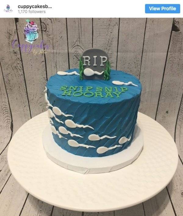 Vasectomy Day Cakes Celebrate The Snip-Snip