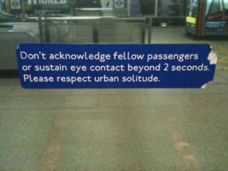 Subway Is Such A Fun Place!