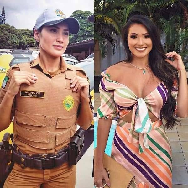 Uniform Ladies Don’t Always Wear Their Uniforms