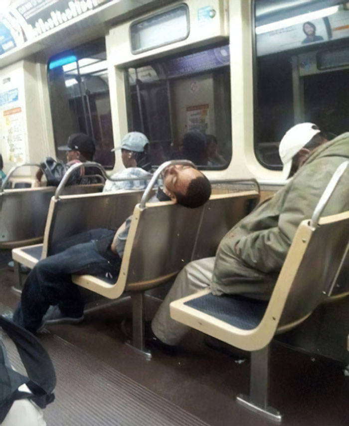Hilarious Times People Were Caught Sleeping