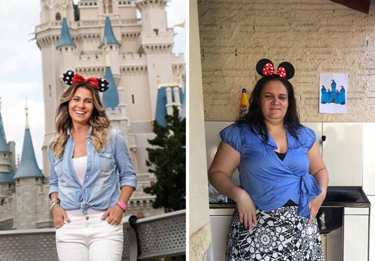 Brazilian Woman Hilariously Recreates “Stylish” Photos