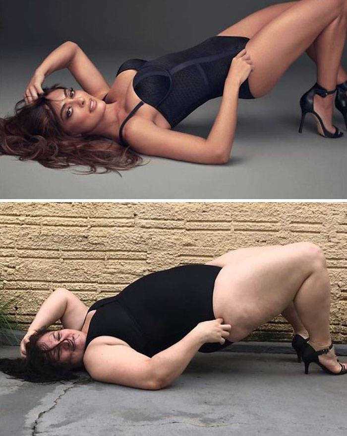 Brazilian Woman Hilariously Recreates “Stylish” Photos