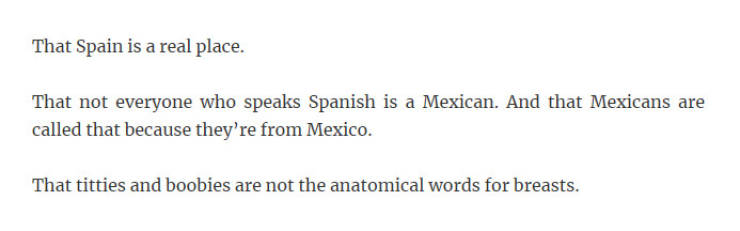 Really, This Needed To Be Explained To Adults?!