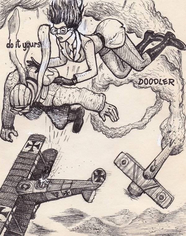 This Artist Is Never Afraid Of Doodle Challenges!