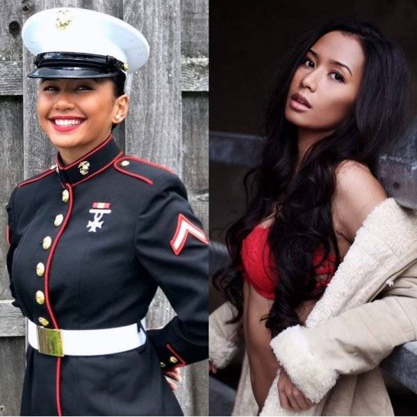 In Uniform Or Not, They Look Great!