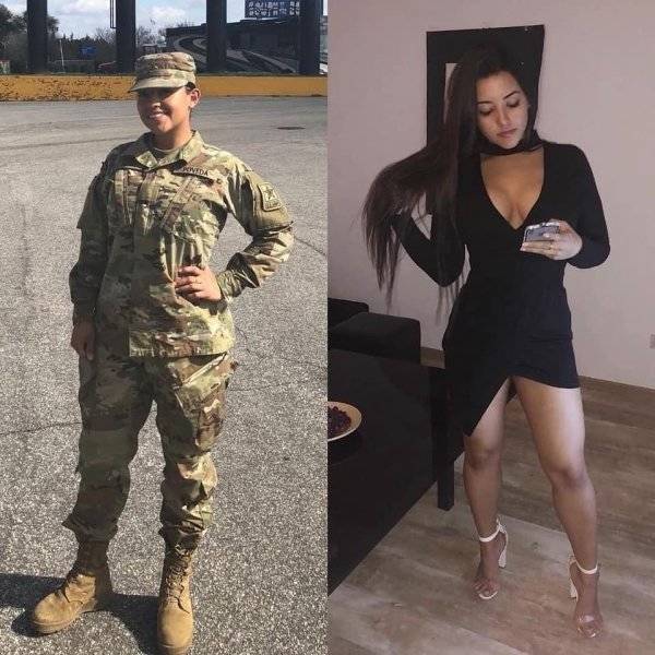 In Uniform Or Not, They Look Great!