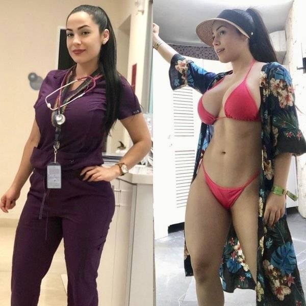 In Uniform Or Not, They Look Great!