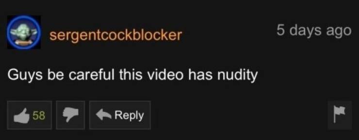 Pornhub Also Has Pretty Good Comments, You Know…