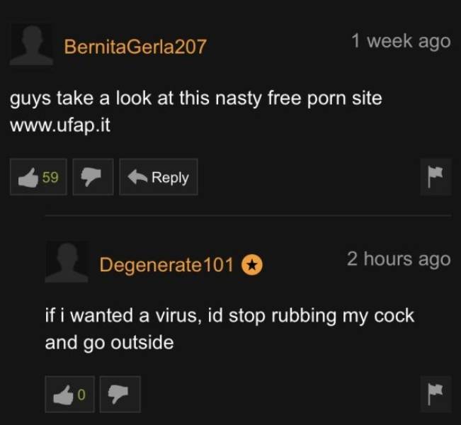 Pornhub Also Has Pretty Good Comments, You Know…