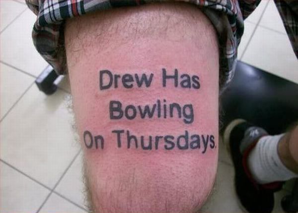 Weird Tattoos (39 pics)