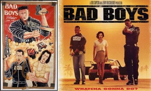 Movie Posters Drawn by Hand (68 pics)