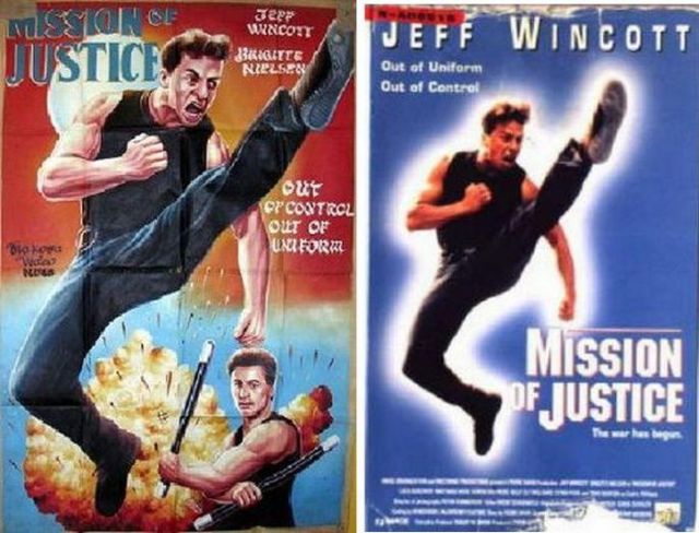 Movie Posters Drawn by Hand (68 pics)