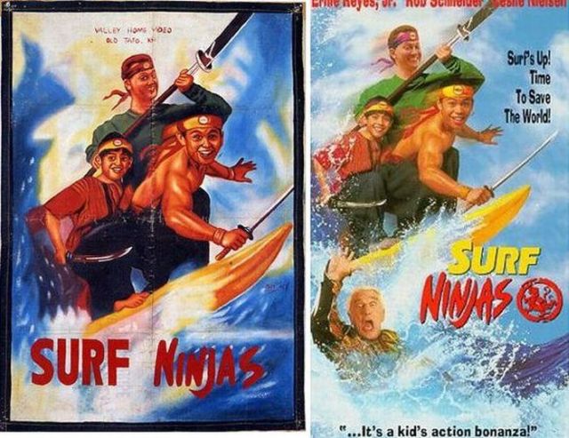 Movie Posters Drawn by Hand (68 pics)