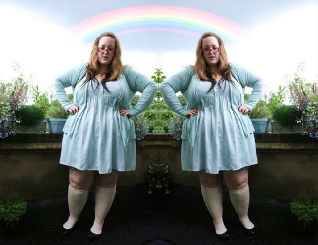 Stylish and Creative Plump Girl (36 pics)