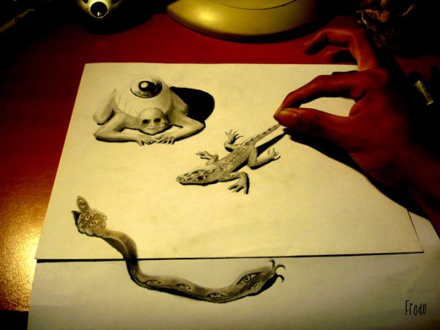 mindblowing 3d pencil drawings 28 pics 2.html - 28 HD Photos | Premium Gallery 2010