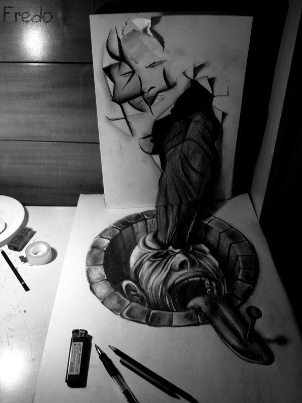 mindblowing 3d pencil drawings 28 pics 2.html - 28 HD Photos | Premium Gallery 2010