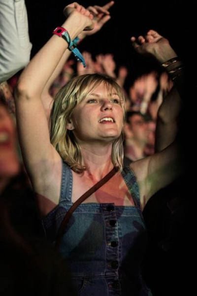 Coachella Music Festival: Half Naked Hot Young White Chicks Dancing