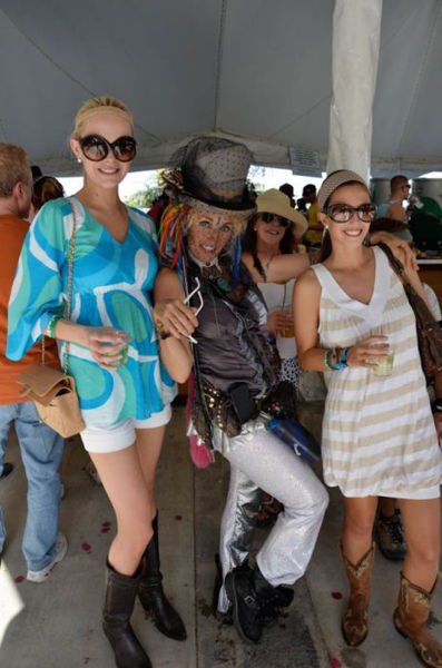 Coachella Music Festival: Half Naked Hot Young White Chicks Dancing