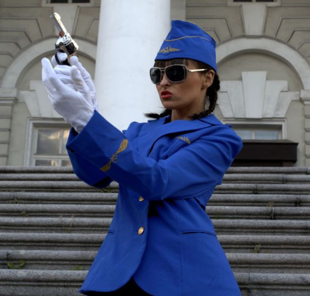 Emma, a Motorcycle Chick