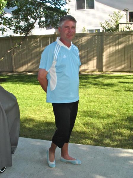 A Man Who Wears Ballet Flats in Public