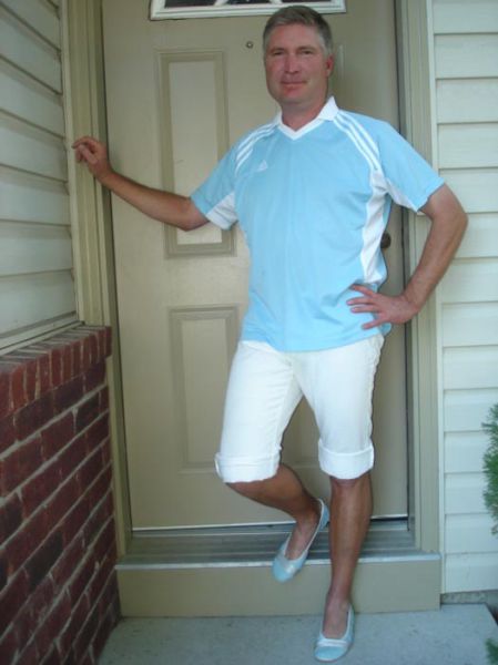 A Man Who Wears Ballet Flats in Public