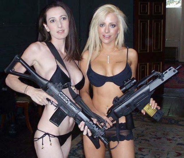 Girls with Guns - Could It Be Any Hotter?
