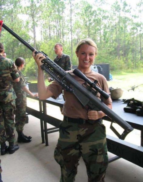 Girls with Guns - Could It Be Any Hotter?