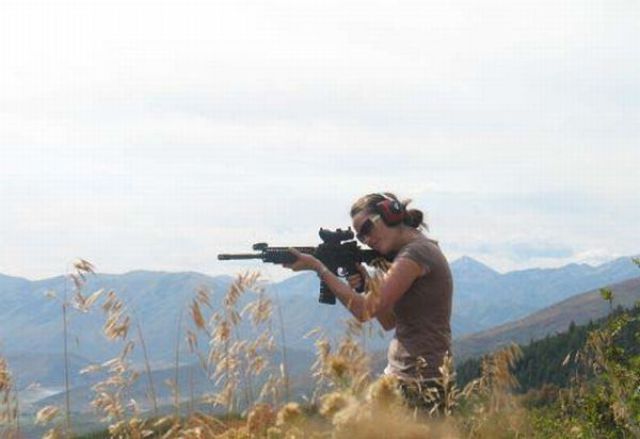 Girls with Guns - Could It Be Any Hotter?