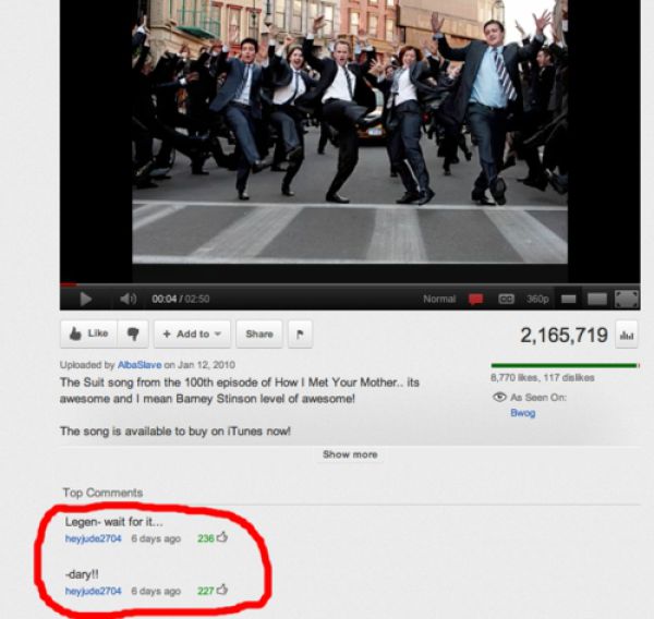 Really Funny YouTube Comments. Part 2