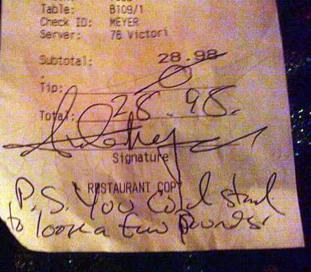 Funny Tipping