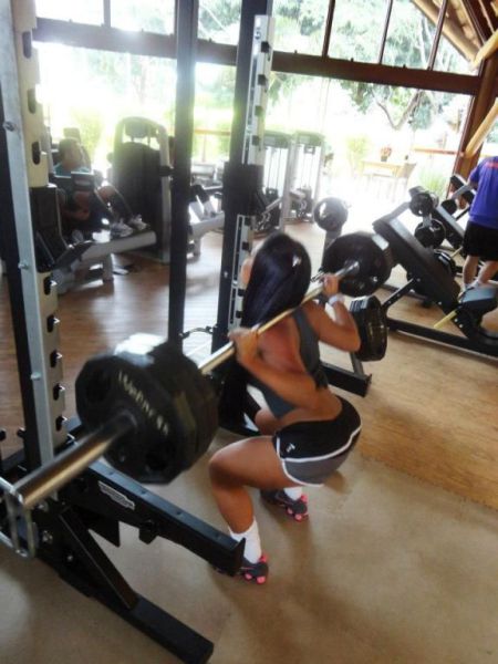 Chicks Working Out