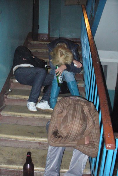 The Friday Madness of Getting Wasted