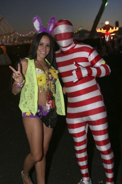 Cute Chicks from the Electric Daisy Carnival