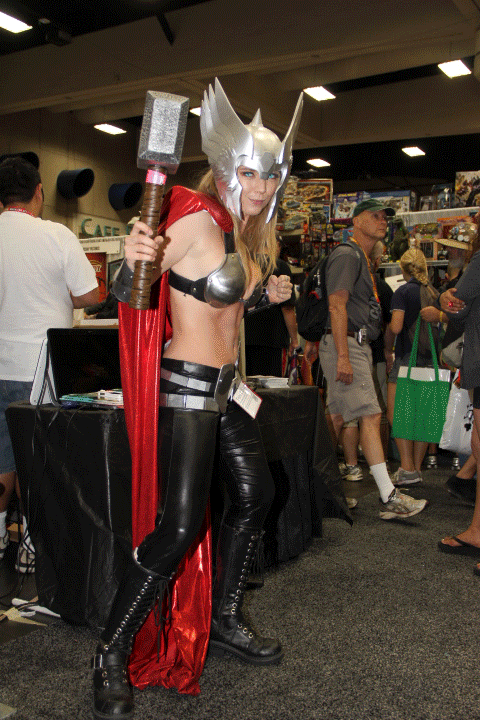 Сomic-Con 2012 Cosplayer Girls